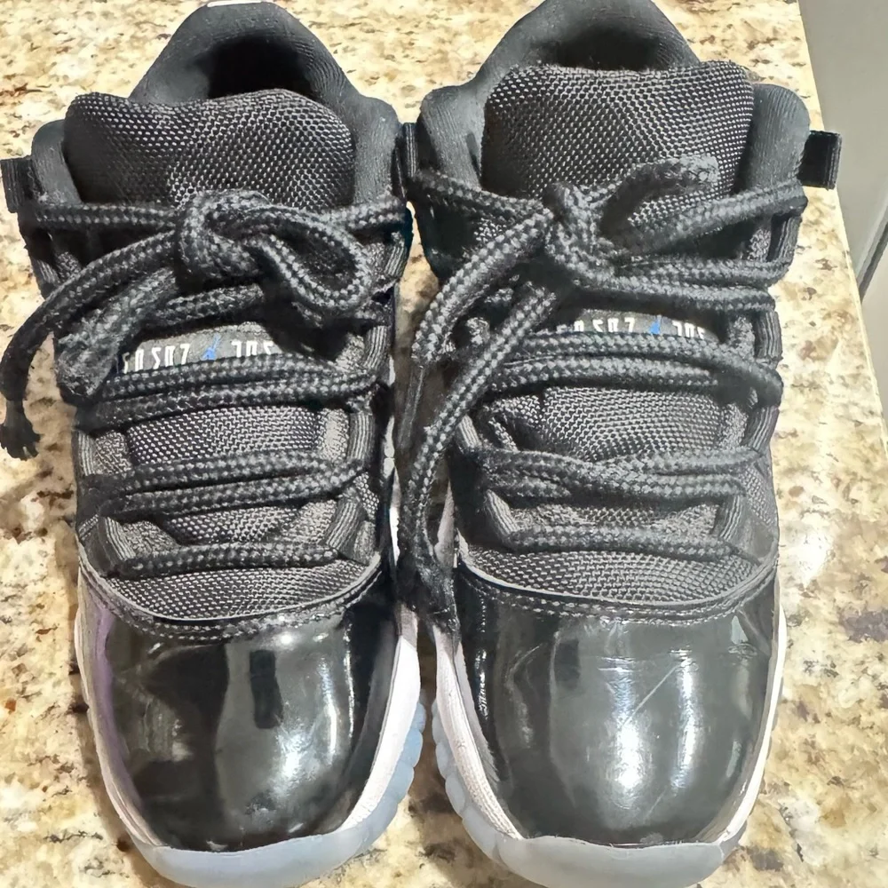 Kids' Black and Gray Sneakers